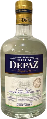 Bouteille de spiritueux : Cuvée Papao 2020 de la marque Depaz