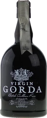 Bouteille de spiritueux : British Caribbean Rum de la marque Virgin Gorda