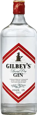Bouteille de spiritueux : Special Dry Gin de la marque Gilbey's