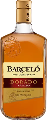 Bouteille de spiritueux : Dorado Añejado de la marque Ron Barceló
