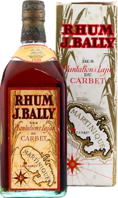 Bouteille de spiritueux : Millésime de la marque J. Bally