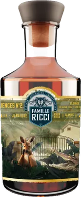 Bouteille de spiritueux : Rhum Influences N°2 de la marque Famille Ricci
