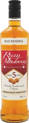 Bouteille de spiritueux : Ron Reserva 5 Years de la marque Malecón