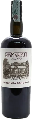 Bouteille de spiritueux : Demerara Dark Rum de la marque Samaroli