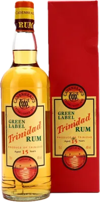Bouteille de spiritueux : Trinidad Rum de la marque Cadenheads