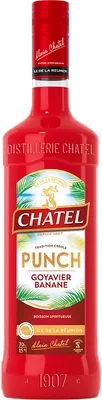 Bouteille de spiritueux : Punch Goyavier Banane de la marque Chatel