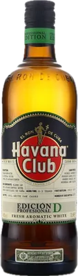 Bouteille de spiritueux : Edición Profesional D de la marque Havana Club