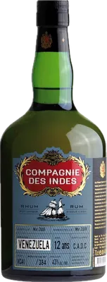 Bouteille de spiritueux : Venezuela 12 ans Single Cask de la marque Compagnie des Indes