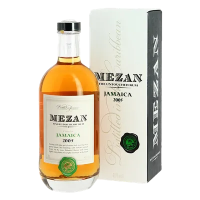 Bouteille de spiritueux : Jamaica 2005 de la marque Mezan