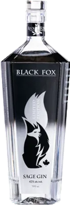 Bouteille de spiritueux : Sage Gin de la marque Black Fox