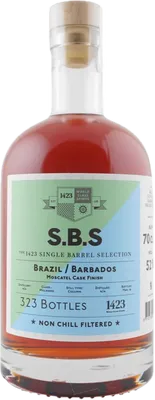 Bouteille de spiritueux : Brazil / Barbados de la marque S.B.S