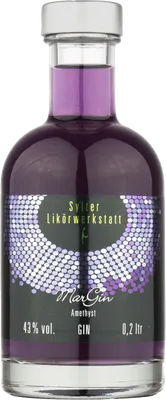 Bouteille de spiritueux : Amethyst de la marque MarGin