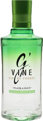 Bouteille de spiritueux : Floraison Gin de la marque G'Vine