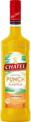 Bouteille de spiritueux : Punch Planteur de la marque Chatel