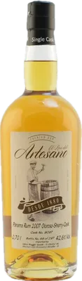 Bouteille de spiritueux : Panama Rum Oloroso Sherry Cask de la marque El Ron del Artesano