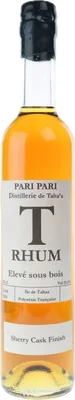 Bouteille de spiritueux : TRhum - Madeira Finish de la marque Pari Pari - Distillerie de Taha'a