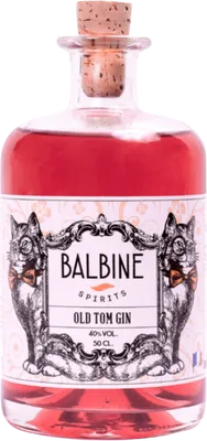 Bouteille de spiritueux : Old Tom Gin de la marque Balbine Spirits