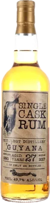 Bouteille de spiritueux : Single Cask Rum de la marque Uitvlugt