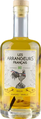 Bouteille de spiritueux : Ananas – Vanille de la marque Les Arrangeurs Français