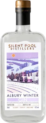 Bouteille de spiritueux : Albury Winter Gin de la marque Silent Pool