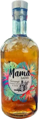 Bouteille de spiritueux : Ananas Victoria & Vanille de la marque Mama Sama