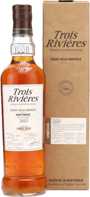 Bouteille de spiritueux : Single Cask de la marque Trois Rivières
