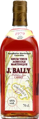 Bouteille de spiritueux : Habitation Lajus Carbet Millésime de la marque J. Bally