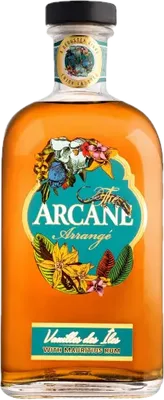 Bouteille de spiritueux : Vanille des Îles de la marque Arcane