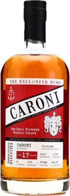 Bouteille de spiritueux : Exclusive Single Barrel Rum de la marque Caroni