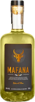 Bouteille de spiritueux : Mafana x Chanvre de la marque Saka Spirits