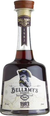 Bouteille de spiritueux : 1983 Panama Las Cabras de la marque Bellamy's Reserve