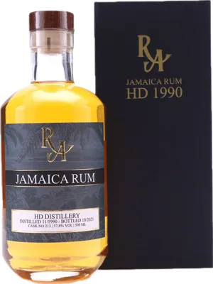 Bouteille de spiritueux : Jamaica Rum (HD Distillery) de la marque Hampden