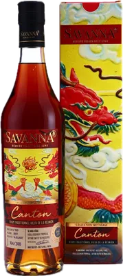 Bouteille de spiritueux : Collection Métissage Canton de la marque Savanna
