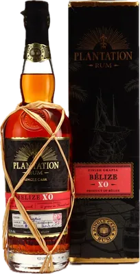 Bouteille de spiritueux : Extra Old Reserve Belize XO (Grapia Finish) de la marque Plantation