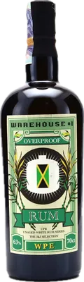 Bouteille de spiritueux : Overproof White Rum (J&J Selection) de la marque Worthy Park