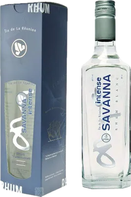 Bouteille de spiritueux : Intense Blanc de la marque Savanna