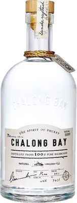 Bouteille de spiritueux : Blanc 40° de la marque Chalong Bay