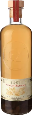 Bouteille de spiritueux : Punch Banane de la marque Longueteau