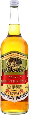 Bouteille de spiritueux : Burke's Jamaica Rum-Verschnitt de la marque Rum Albrecht