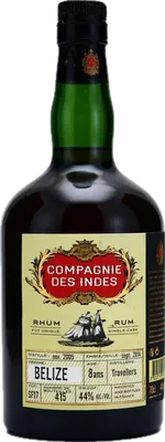 Bouteille de spiritueux : Belize de la marque Compagnie des Indes