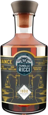 Bouteille de spiritueux : Le Bar 1802 de la marque Famille Ricci