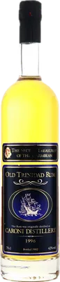Bouteille de spiritueux : Old Trinidad Rum de la marque Caroni