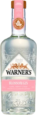 Bouteille de spiritueux : Blossom Gin de la marque Warner's