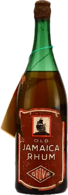 Bouteille de spiritueux : Old Jamaica Rhum Delva Rommel Schnaps de la marque Wüstenfuchs