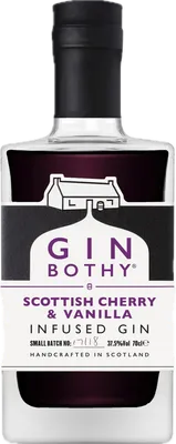 Bouteille de spiritueux : Scottish Cherry & Vanilla Infused Gin de la marque Gin Bothy