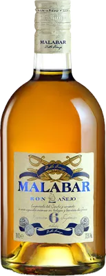 Bouteille de spiritueux : 6 ans Reserva Superior de la marque Malabar