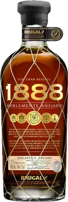 Bouteille de spiritueux : 1888 Doblemente Añejado de la marque Brugal