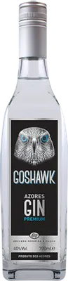 Bouteille de spiritueux : Premium Gin de la marque Goshawk Azores