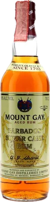 Bouteille de spiritueux : Barbados Sugar Cane rum 1990s de la marque Mount Gay