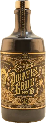 Bouteille de spiritueux : No. 13 de la marque Pirates Grog